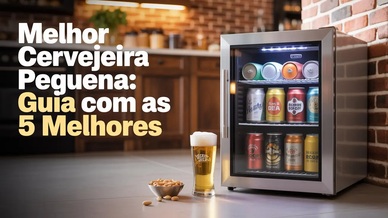 A melhor cervejeira pequena de 2025 O guia definitivo para espaços reduzidos