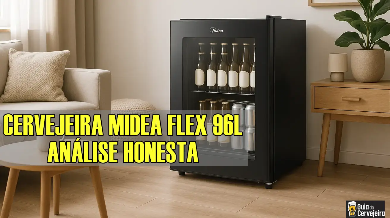 Cervejeira Midea Flex 96L análise completa