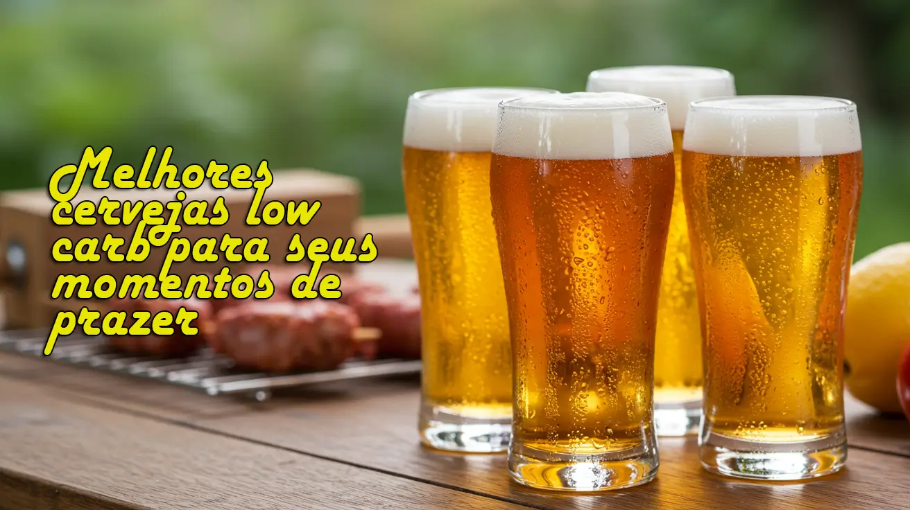 Brinde ao sabor e à leveza! Descubra as melhores cervejas low carb para seus momentos de prazer