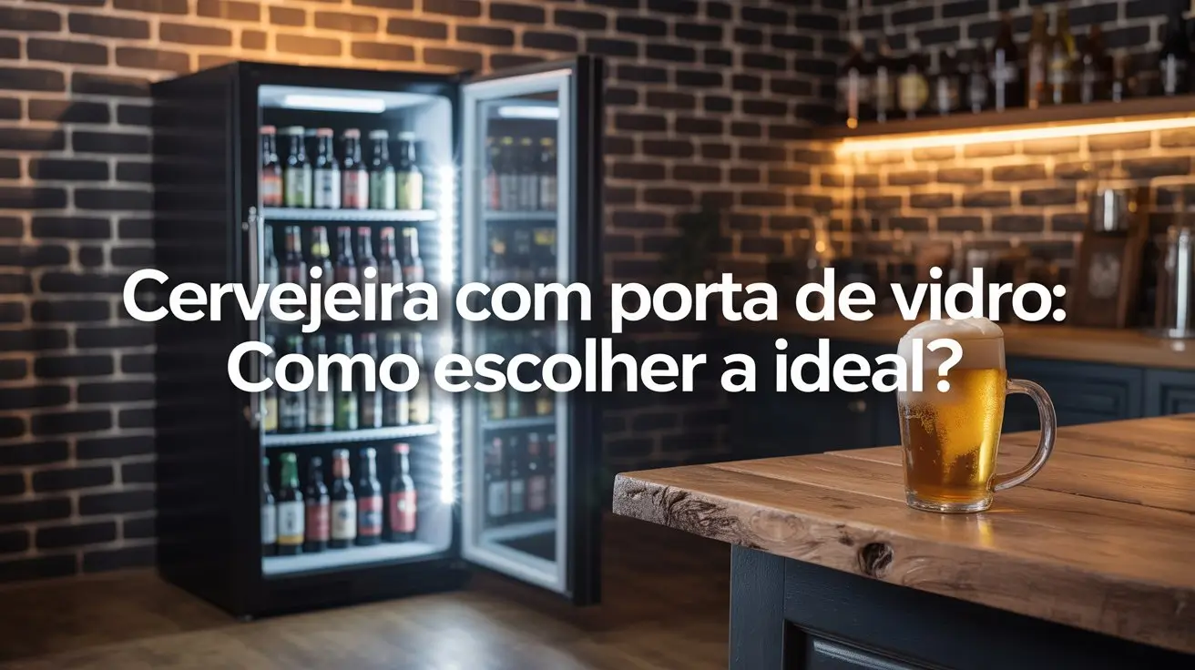 Guia definitivo da cervejeira com porta de vidro como escolher o modelo perfeito