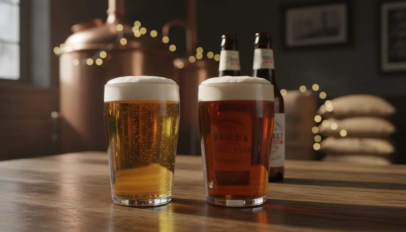 Cerveja Pilsen e Puro Malte: diferença - Imagem de destaque: Cerveja Pilsen e puro malte: qual a diferença real e como escolher