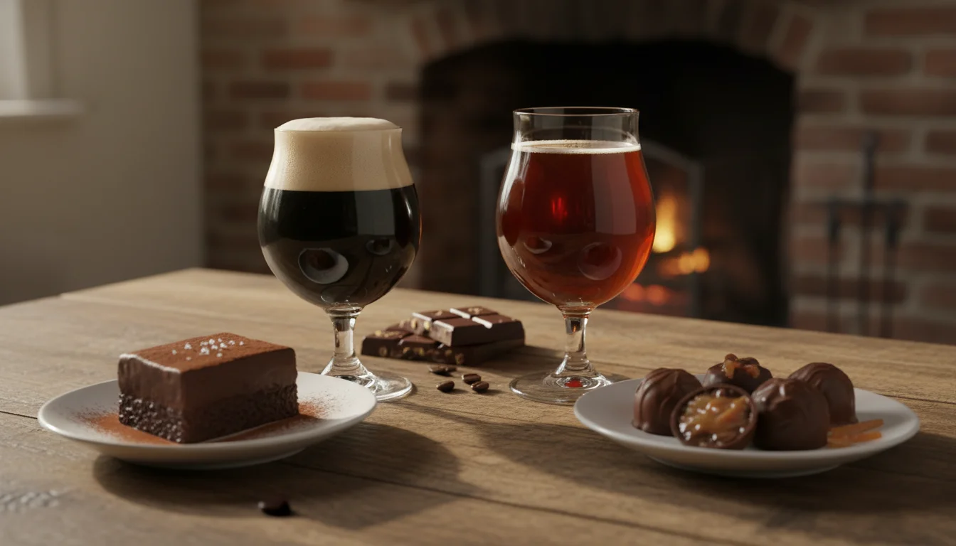 cerveja para harmonizar com chocolate - Imagem de destaque: Cerveja para harmonizar com chocolate: o guia definitivo de combinação