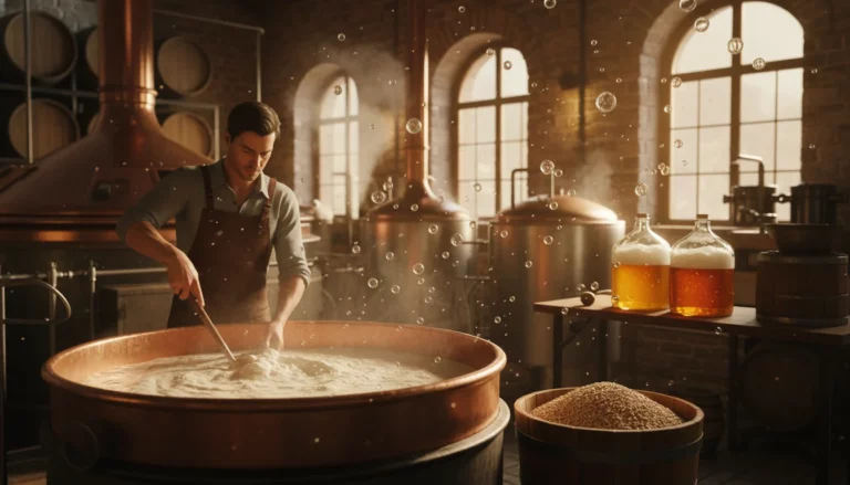 como a cerveja de trigo é feita - Imagem de destaque: Como a cerveja de trigo é feita: guia completo de produção