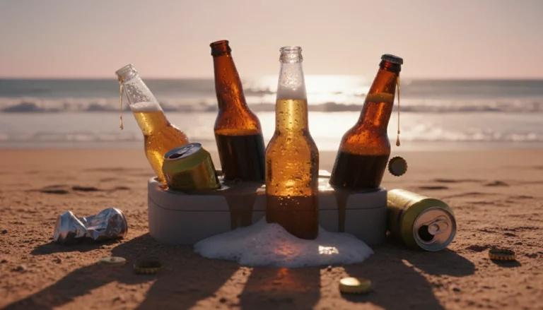 Como a cerveja estraga no calor - Imagem de destaque: Como a cerveja estraga no calor: a verdade científica sobre o sabor
