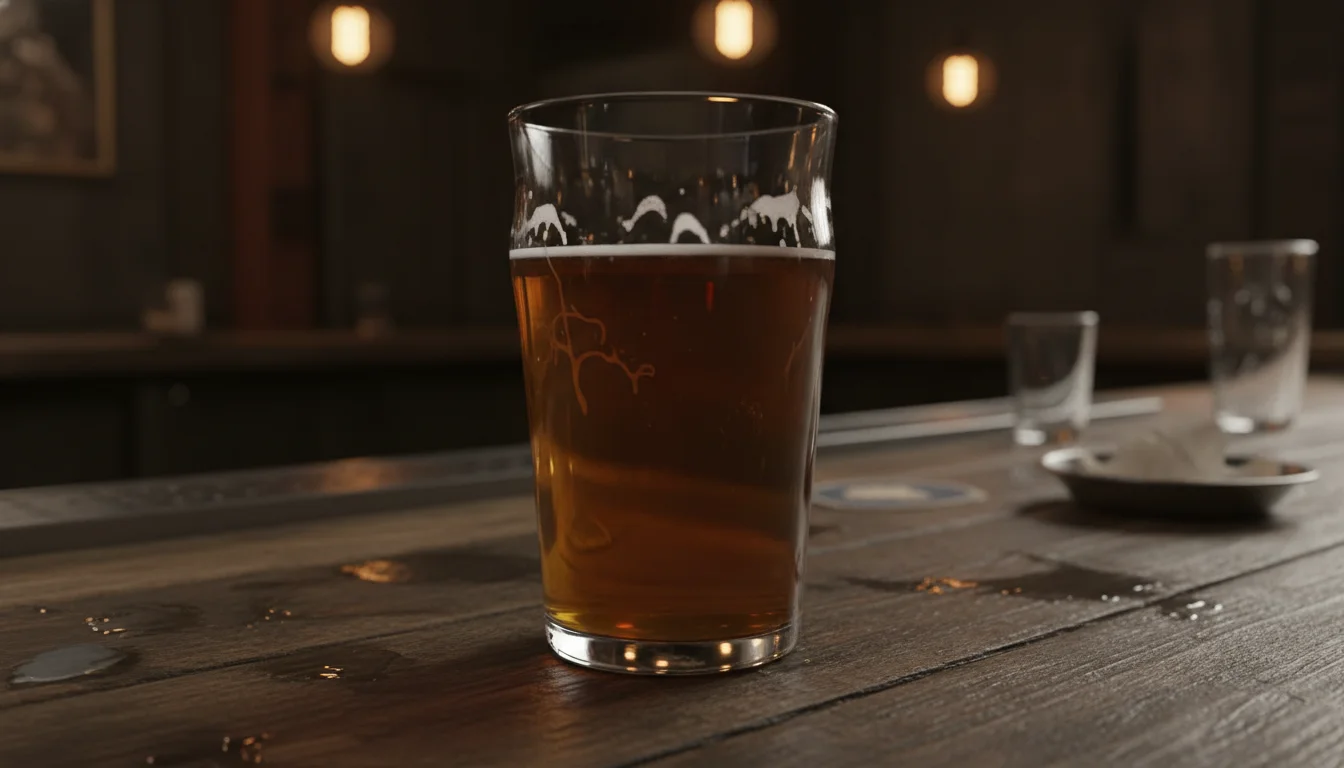 cerveja sem espuma o que significa