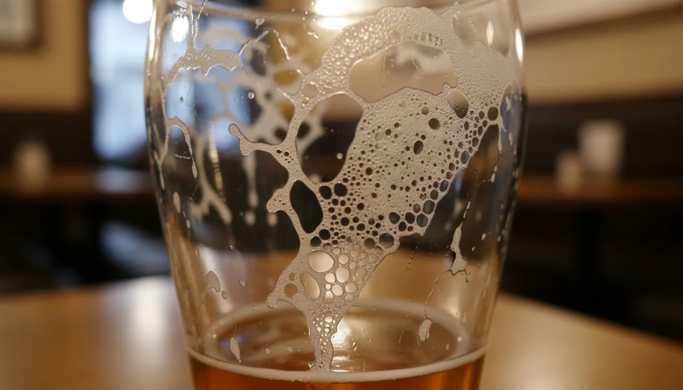 cerveja sem espuma o que significa